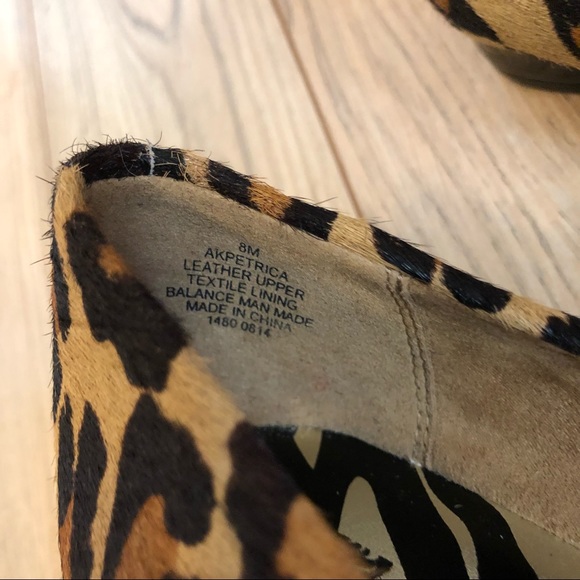 Women’s Anne Klein Leopard print Petrica flats size 8 - Picture 9 of 12